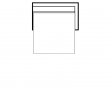Mileto : Bâtard convertible D - dimensions 196 x 78 x 108