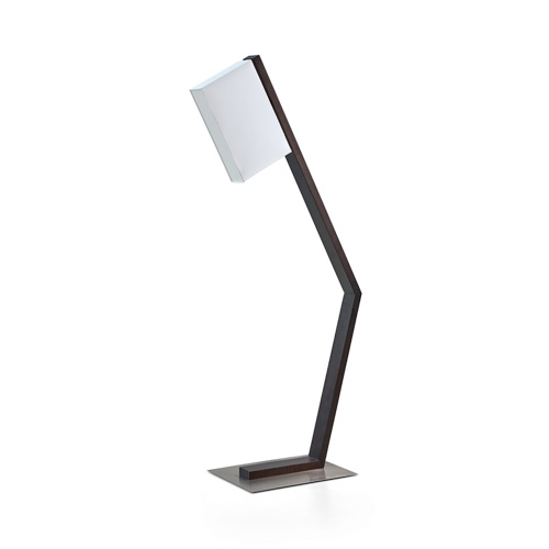 Lampe lampadaire décoration design contemporain métal blanc noir