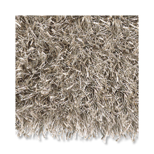 Tapis décoration design contemporain sable poils longs