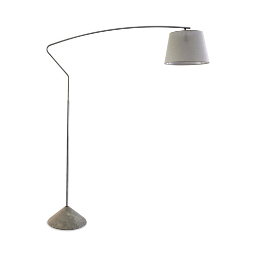 Lampe lampadaire décoration marbre beige blanc