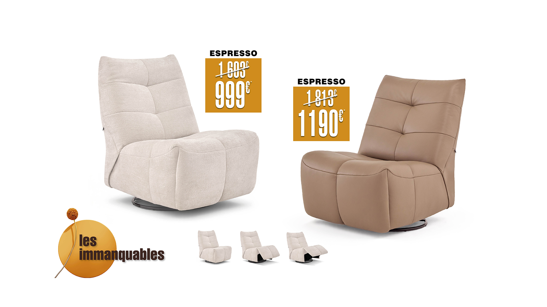 ESPRESSO - Fauteuils