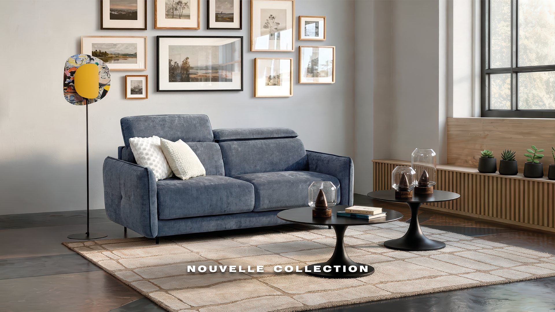 MIDNIGHT - Canapé Convertible