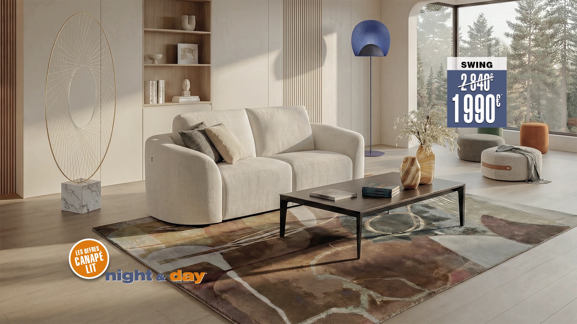 SWING - Canapé Convertible