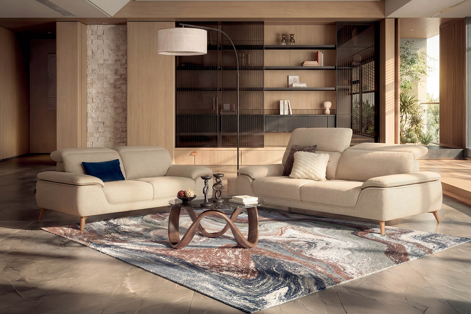 LOVE - Canapé Tissu