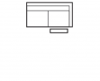 INFINITY : Bâtard 2,5 pl small rlx D - dimensions 172 x 92 x 97