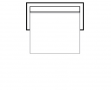 Nice : Canapé 3 pl convertible - dimensions 183 x 93 x 103